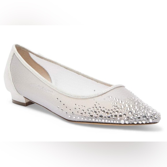 NINA
Wendi Flat Shoes in True Silver Mesh Sz 7 - Picture 1 of 12